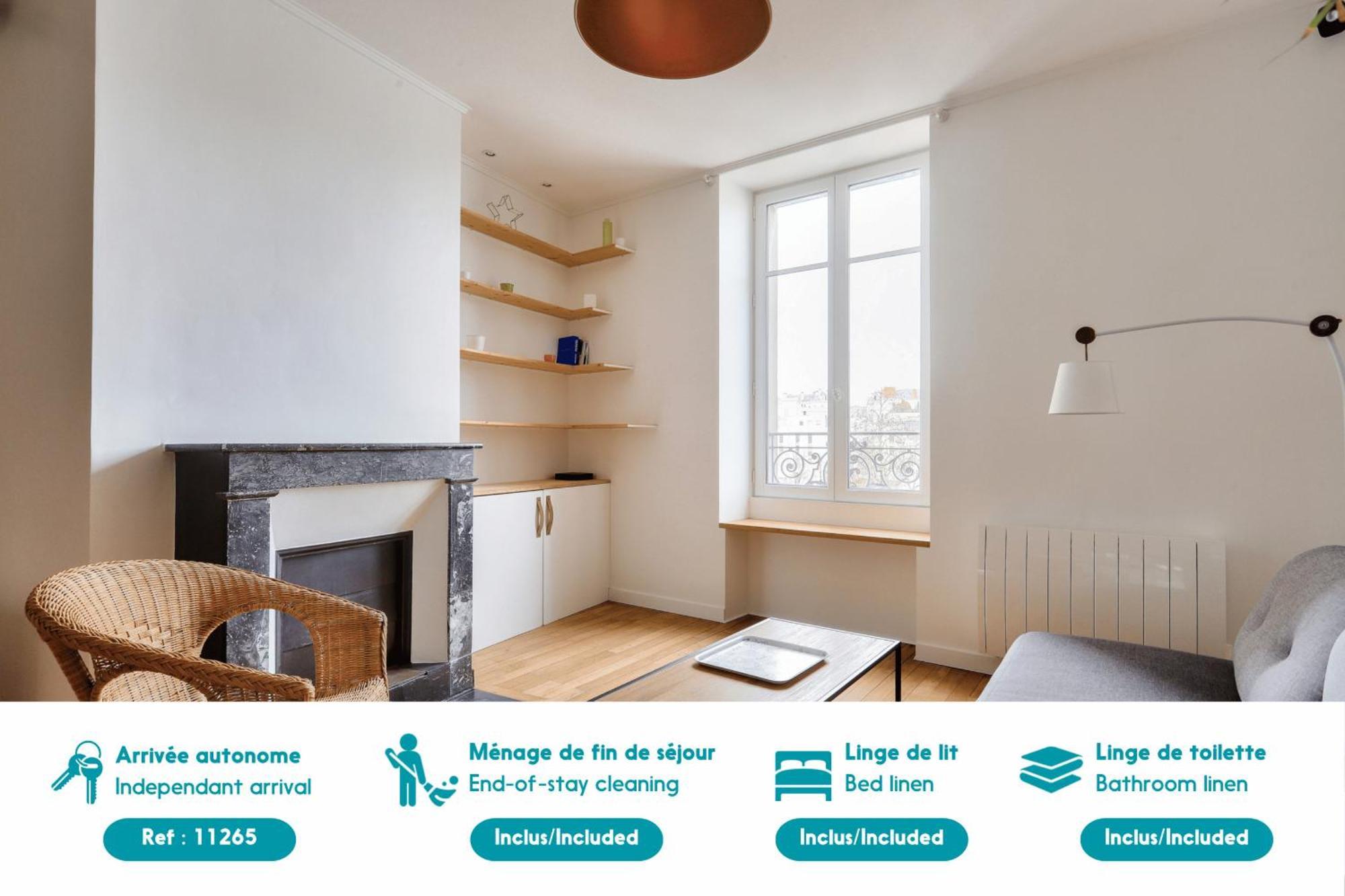 Plein Centre De Nantes : Appartement Pour 4 Buitenkant foto
